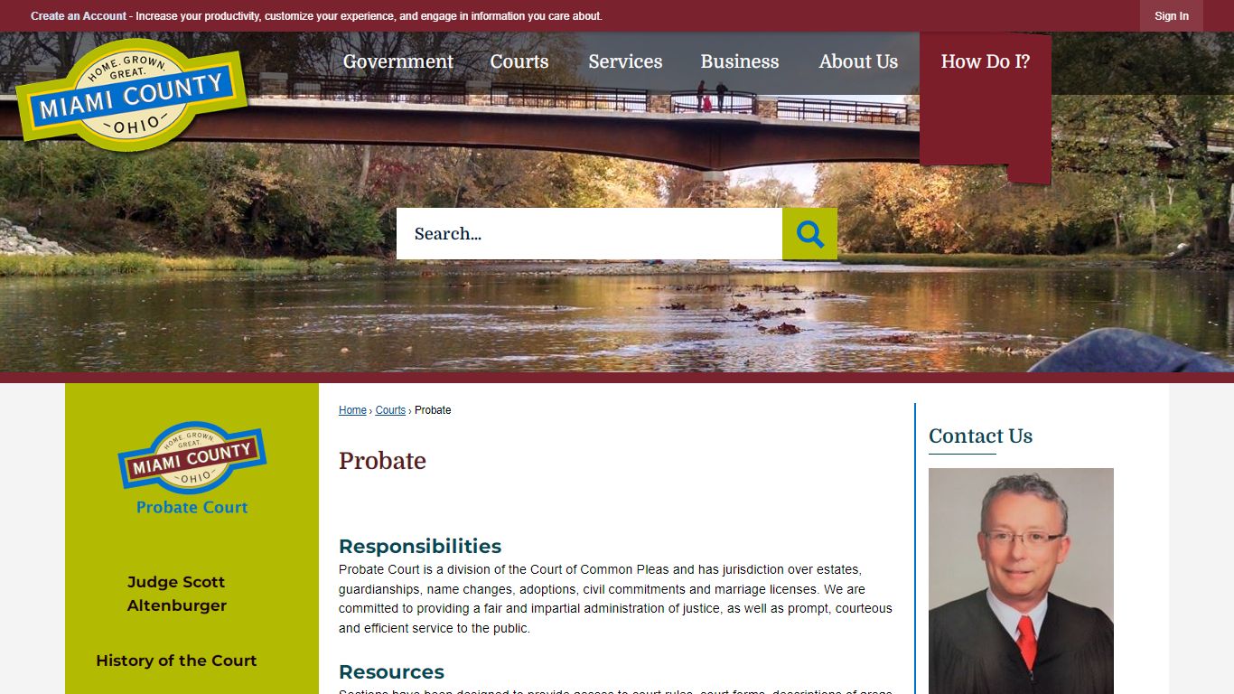 Probate | Miami County, OH - Official Website